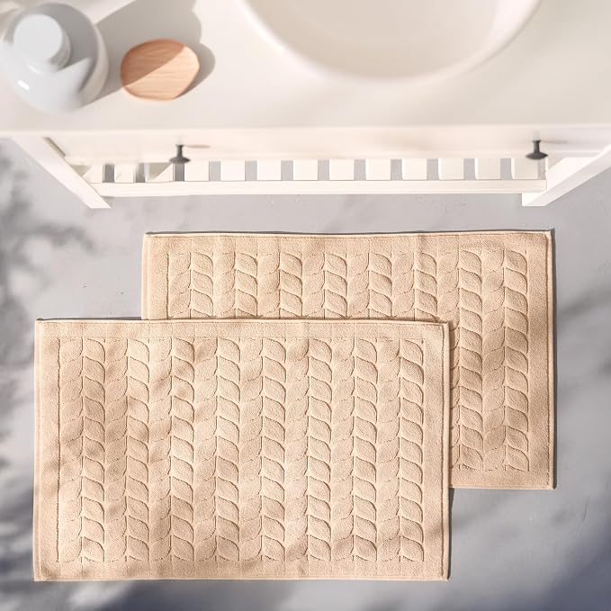 BAGNO MILANO Turkish Bath Towels, Soft Plush Jacquard Luxury Bath Towels - Image 4