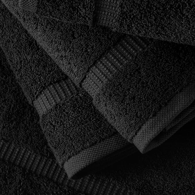 SALBAKOS 100% Turkish Cotton Hand Towel Set of 6 16x30 inch | Heirloom Quality - Image 3
