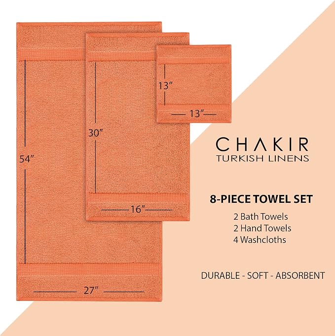 Chakir Turkish Linens | Hotel & Spa Quality 100% Cotton Premium Turkish Towels - Image 6