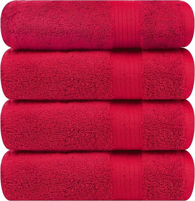 Ample Decor Bath Towel 100% Cotton 30 X 54 Inch 600 GSM Towels Bathroom Soft - Image 8