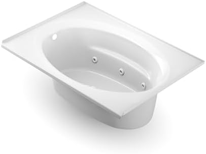Jacuzzi SIGNATURE Acrylic Drop-In Bathtub, Heated Jet Massage Tub, Slip - Image 6