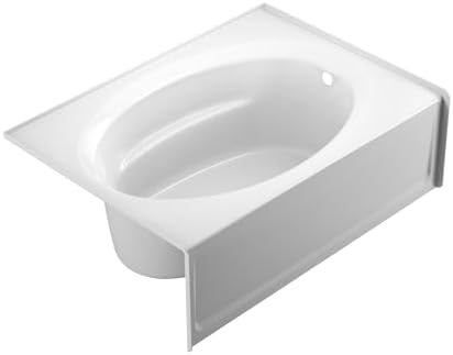 JACUZZI SIGNATURE Acrylic Skirted Soaking Bathtub, Slip Resistant, Right Drain by Jacuzzi