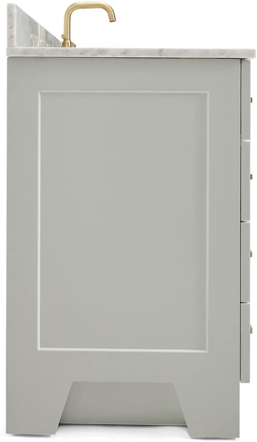 ARIEL Taylor 43 Inch Grey Bathroom Vanity - Image 6