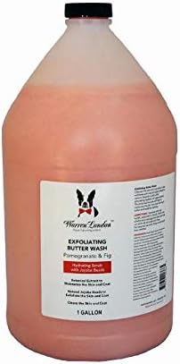 Warren London Exfoliating Butter Wash – Pomegranate & Fig Dog Shampoo, 1-Gallon by WarrenLondon