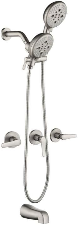 3 Handle Shower Faucet Set Shower System by SHAMANDA