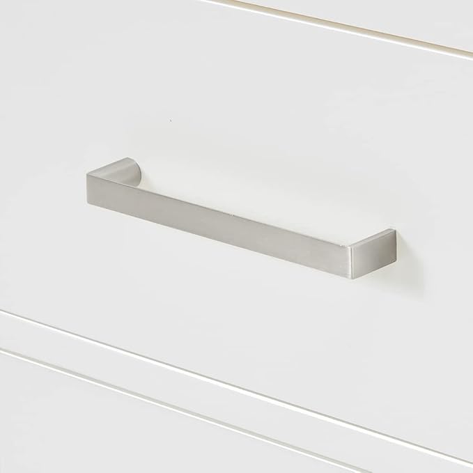 ARIEL Bristol 54" White Bathroom Vanity Base Cabinet, Single Sink Configuration - Image 8