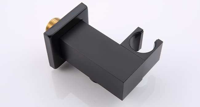 AYIVG Bathroom All Brass Wall Mount Adjustable Hand held ShowerHead Holder - Image 4