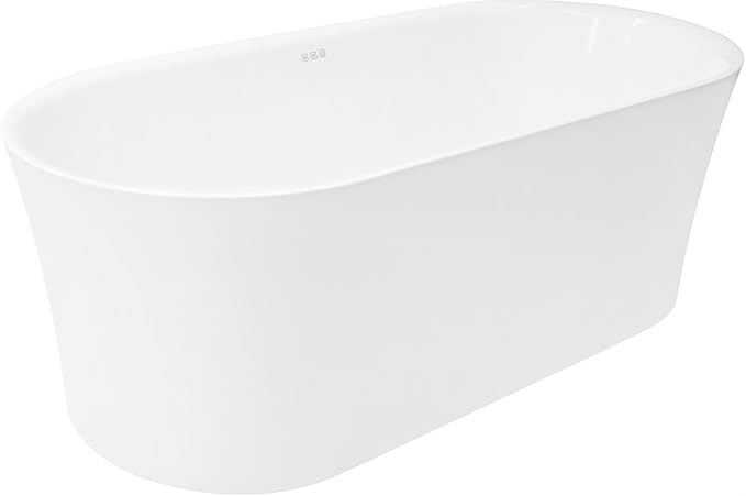 ANZZI 67" Freestanding Air Jetted Whirlpool Bathtub by ANZZI