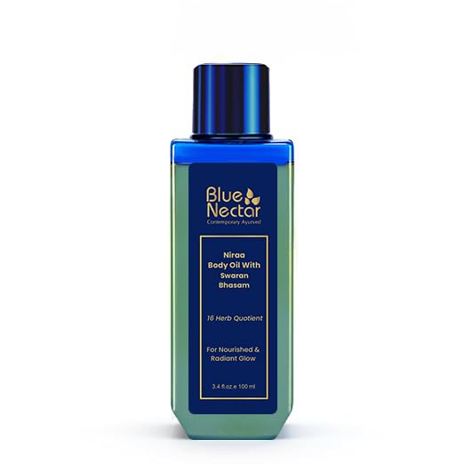 Blue Nectar Body Oil with Swaran Bhasam by BlueNectarBeautyProducts