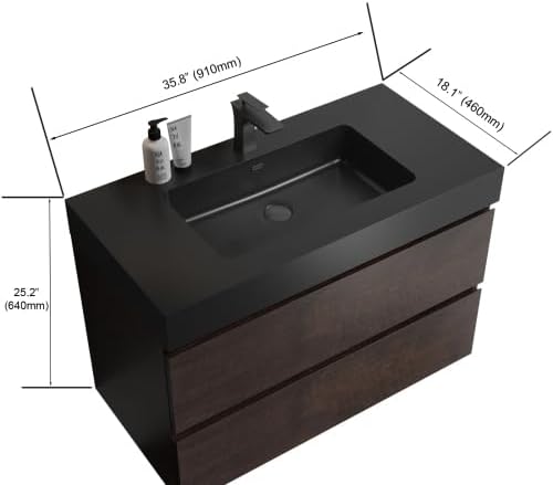 Alice 36 Inch Bathroom Vanity - Image 2