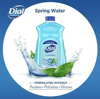 Dial Antibacterial Defense Liquid Hand Soap + Aloe, Spring Water Scent - Image 2