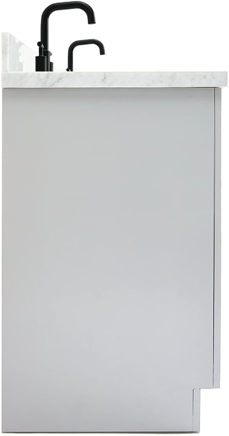 ARIEL Double Vanity 73" Grey - Image 8