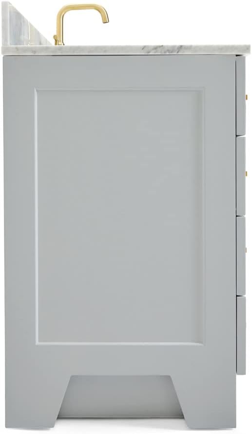 ARIEL 55" Grey Bathroom Vanity - Image 7