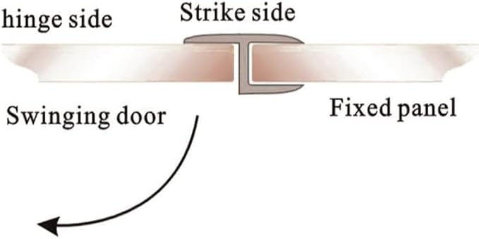 78" Shower Door Side Seal Strip - Image 3