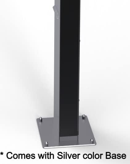 Toorak Black 316 Marine Grade Stainless Steel Massage Outdoor Shower Pane - Image 4