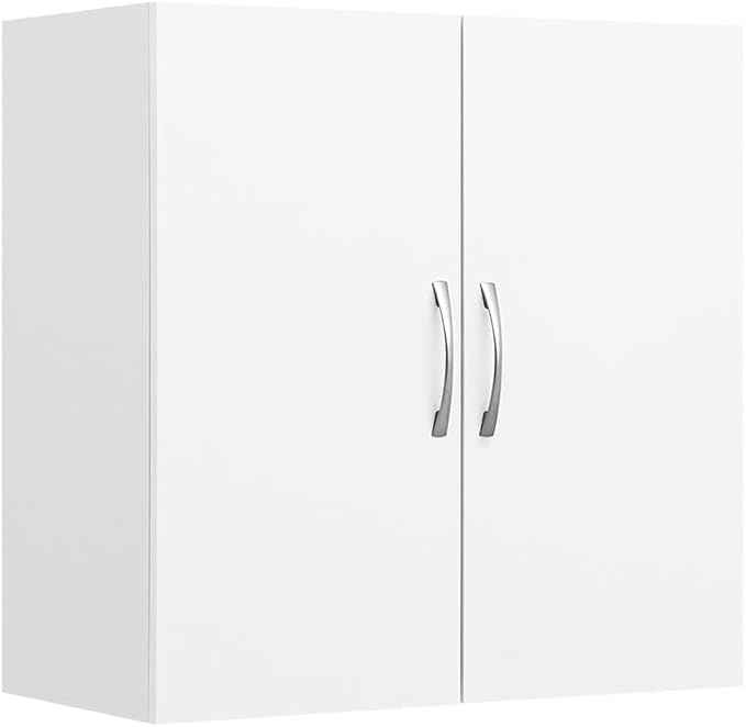 SoBuy Wall Cabinet Laundry Room Kitchen, Wall Mounted Storage Cabinet, Medicine by Haotian