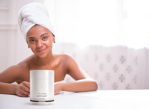 Collagen Bath Salt Soak Moisturize Soften Skin Magnesium Coconut Oatmeal Honey - Image 8