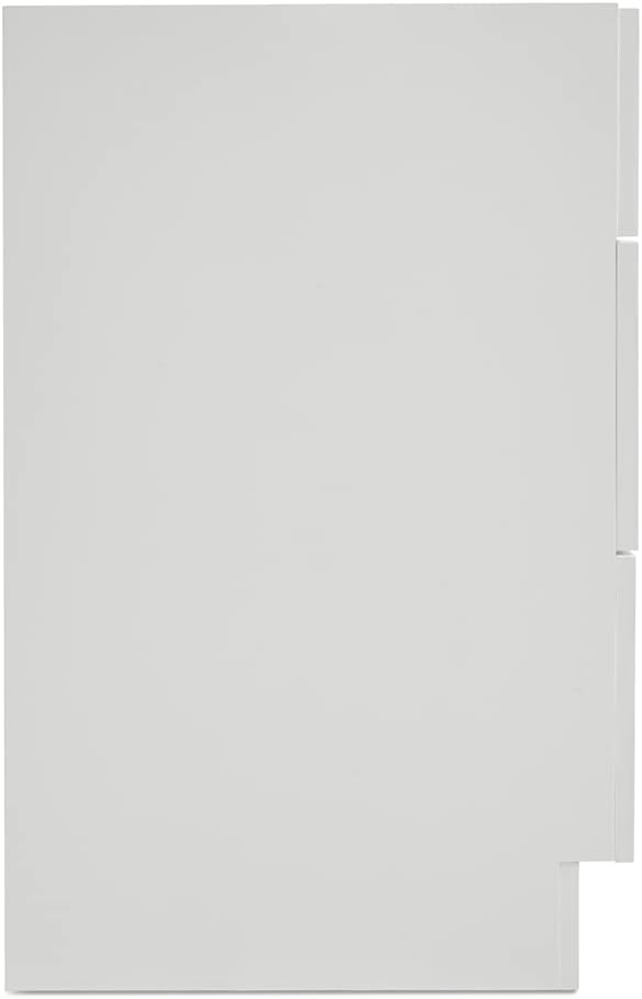 ARIEL Single Sink Configuration Bathroom Vanity Base Cabinet in White - Image 6