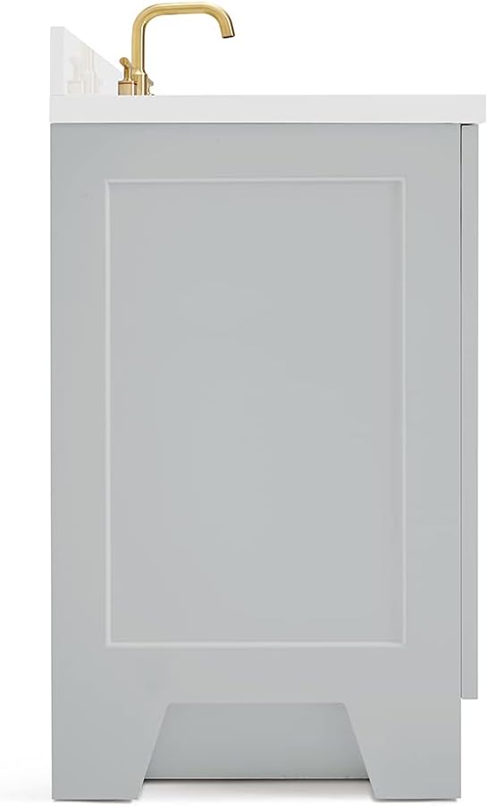 ARIEL Taylor 43 Inch Grey Bathroom Vanity - Image 10