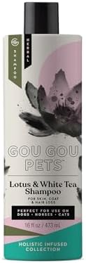 Holistic Natural Derived Lotus and White Tea Pet Shampoo: Veterinarian by GouGouPets