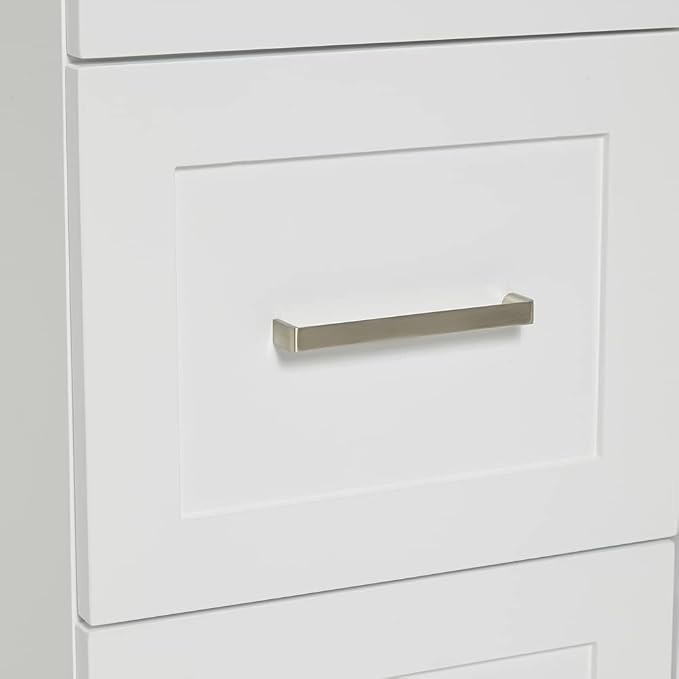 ARIEL Single Sink Configuration Bathroom Vanity Base Cabinet in White - Image 8
