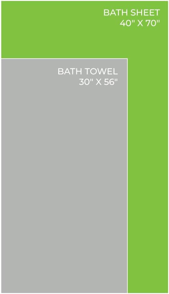 Cariloha Bath Towel | Ocean Mist |28"x54" | Turkish Cotton & Viscose Material - Image 7
