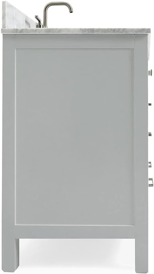 ARIEL 49" Grey Bathroom Vanity - Image 9