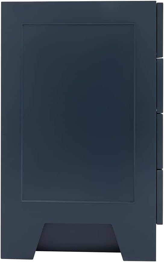 ARIEL 54" Midnight Blue Bathroom Vanity Base Cabinet, Single Sink Configuration - Image 7