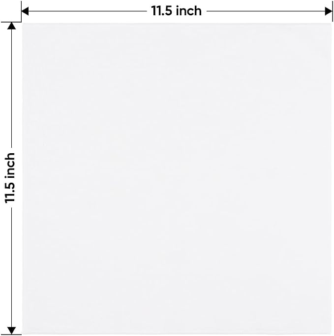 HOMEXCEL White Microfiber Cleaning Cloth 20 Pack 11.5 x 11.5 inch Microfiber - Image 7