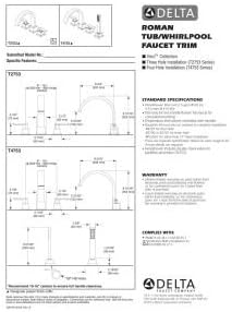 DELTA FAUCET T4753-SS Roman Tub, 3.00 x 12.00 x 17.00 inches - Image 4