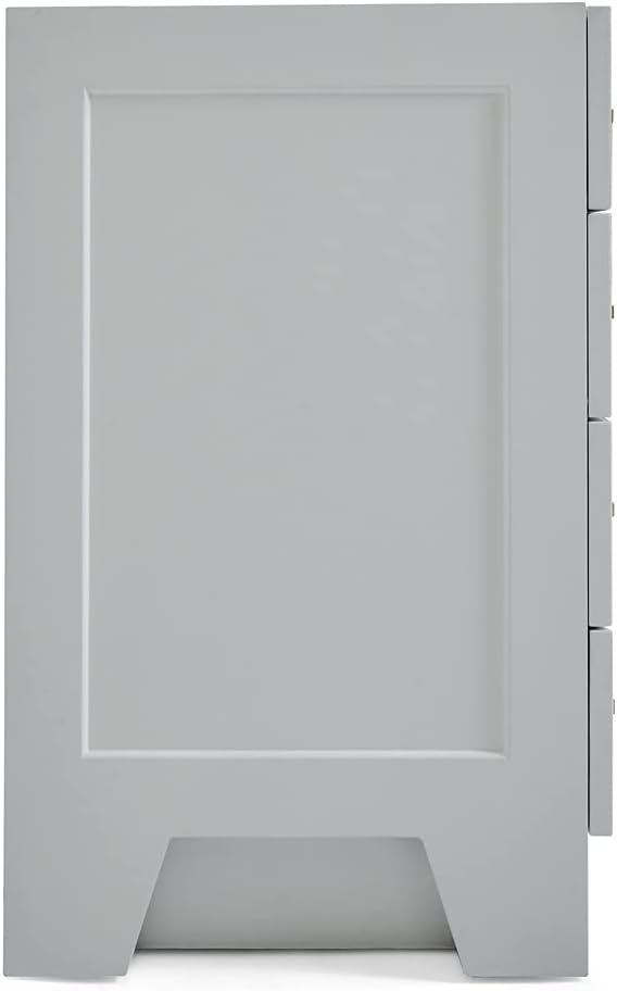 ARIEL 48" Grey Bathroom Vanity Base Cabinet, Single Sink Configuration - Image 9