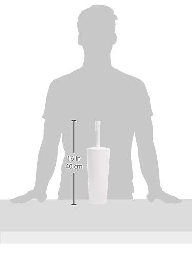 Amazon Basics Toilet Brush and Holder Set - Image 4