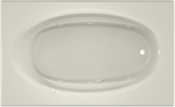 Jacuzzi SIGNATURE Acrylic Drop-In Bathtub, Heated Jet Massage Tub, Slip by Jacuzzi