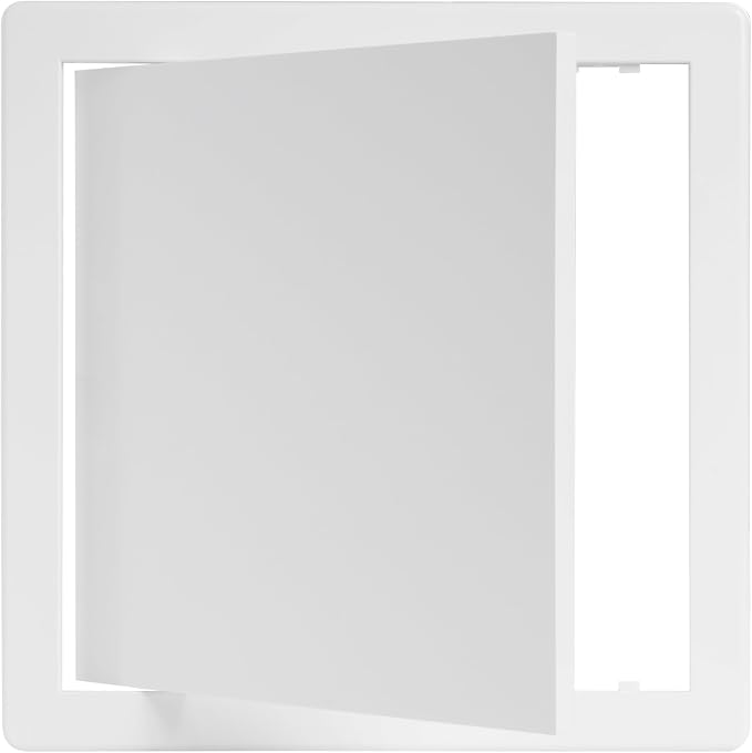 10 x 10 White Plastic Access Panel. Service Shaft Door Panel. Plumbing - Image 6