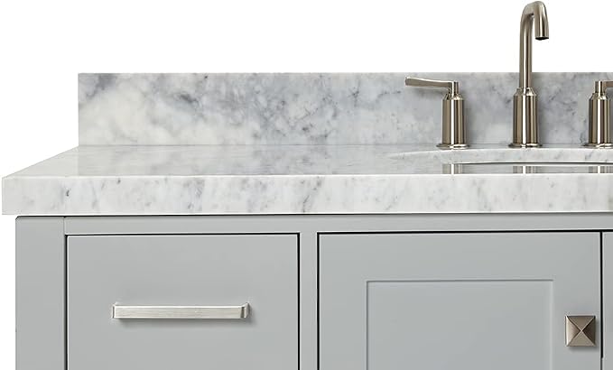 ARIEL 49" Grey Bathroom Vanity - Image 7