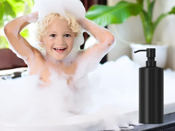 ARKTEK Large Stainless Steel Countertop Soap Dispenser Matte Black- Rust and - Image 7