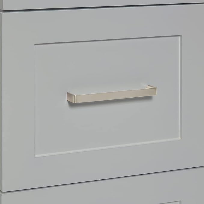 ARIEL 48" Inch Single Vanity Base Cabinet in Grey - Image 7