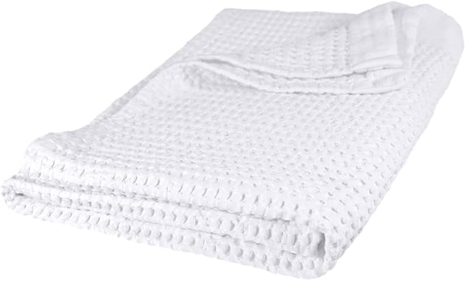 GILDEN TREE Waffle Bath Sheet Quick Dry Towel, Thin Luxury Bath Towels by GildenTree