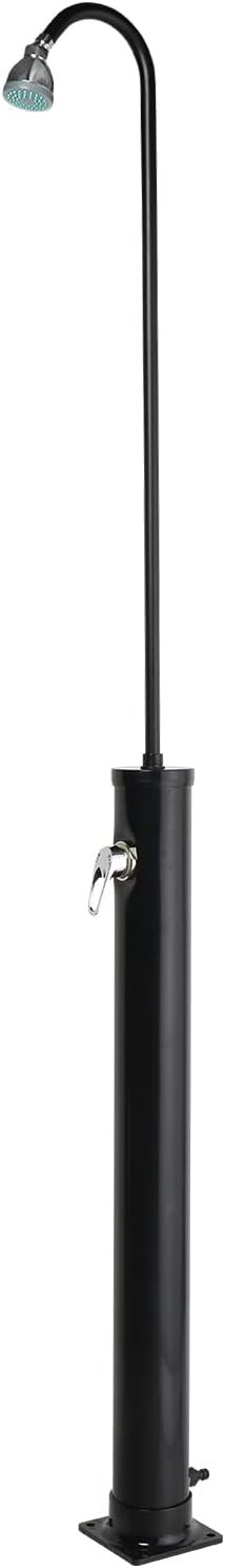 VINGLI Solar Heated Shower, 2-Section by VINGLI