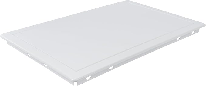 10x16 Inch White Access Panel – ABS Plastic Rectangular Wall & Ceiling Access - Image 3