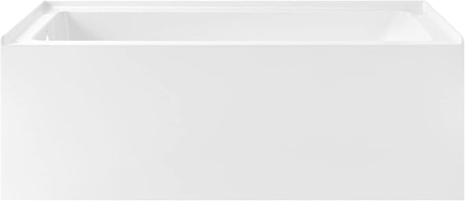 Voltaire 60" X 32" Left-Hand Drain Alcove Bathtub by SwissMadison