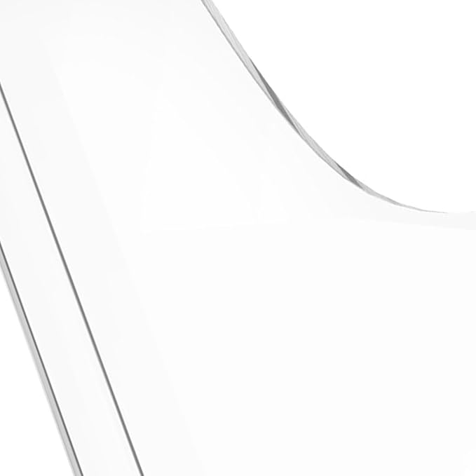 2PCS Clear Shower Splashing Guard, Acrylic Bath Angle Protection, Tub Corner - Image 8