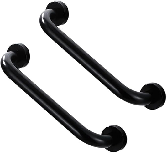 2pcs Wall-Mounted Anti-Slip Bathtub Grab Bars Space Aluminum Safety Handrails by GETAJGHSD