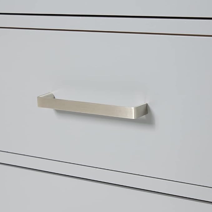 ARIEL Bristol 54" Grey Bathroom Vanity Base Cabinet, Single Sink Configuration - Image 10