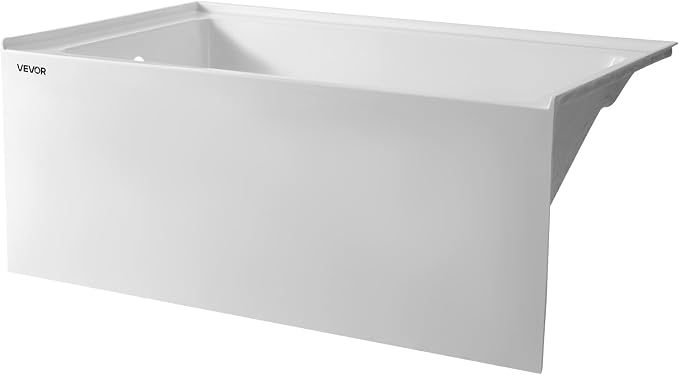 VEVOR Alcove Bathtub, Soaking Bath Tub - Image 9