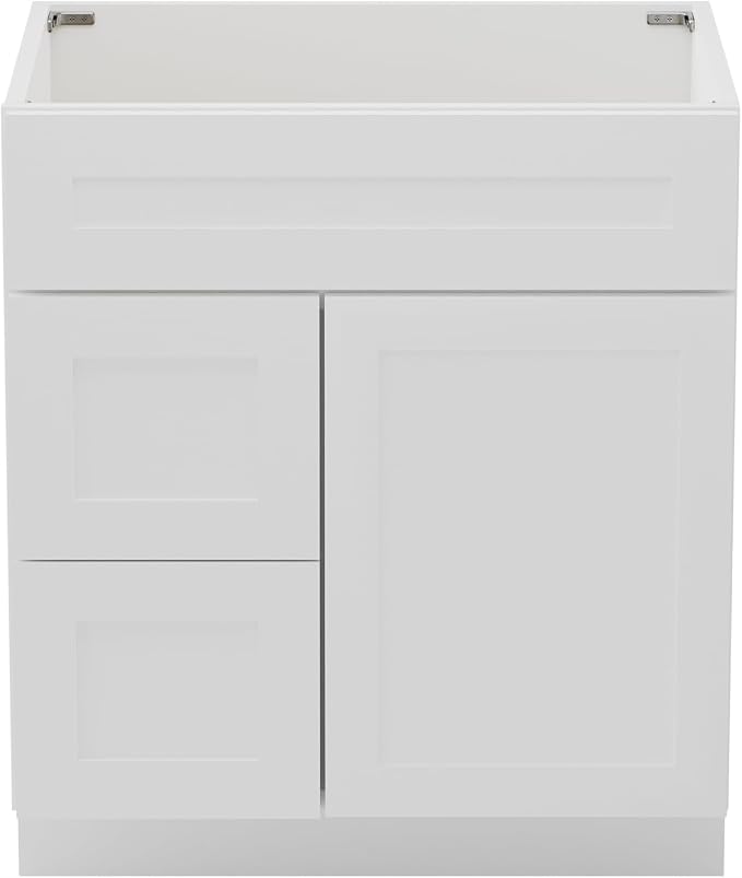 KitchenMan 30 Inch Bathroom Vanity Without Sink and Top Unassembled Bathroom - Image 8