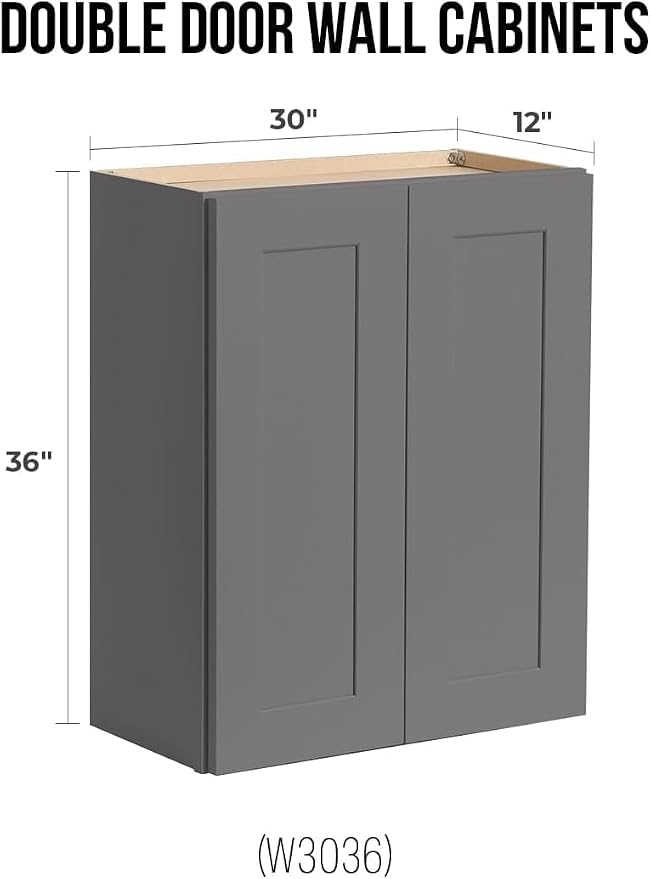 Wall-Mounted Cabinet – Solid Wood Shaker Style Medicine Cabinet - Image 3