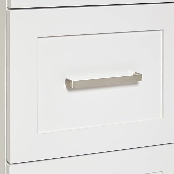 ARIEL Single Sink Bathroom Vanity Base Cabinet in White - Image 8