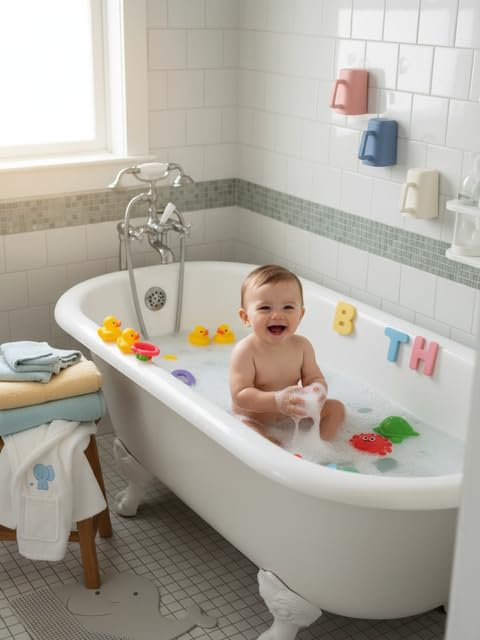 Rinzee® Baby Bath Cup with Suctions - Image 8