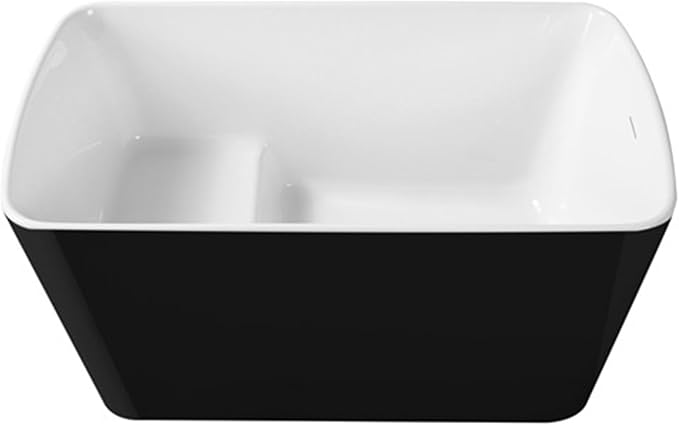 49 Inch Acrylic Freestanding Bathtub, Soaking Bathtub - Image 3